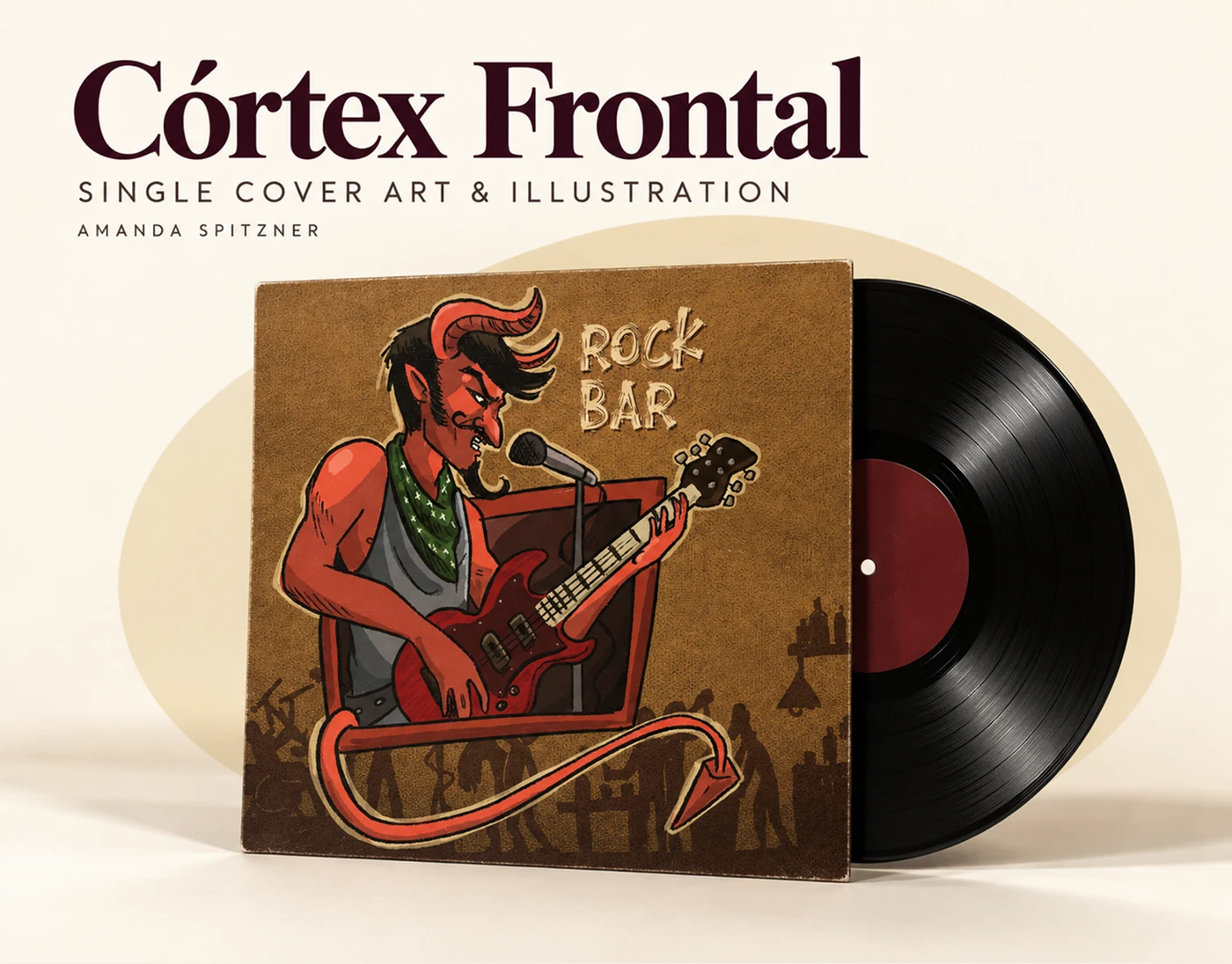 Córtex Frontal — Rock Bar vinyl concept