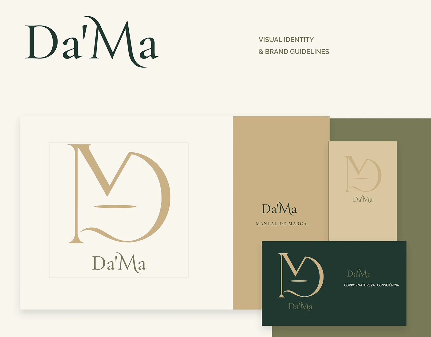 Da’Ma — Identity and brand applications