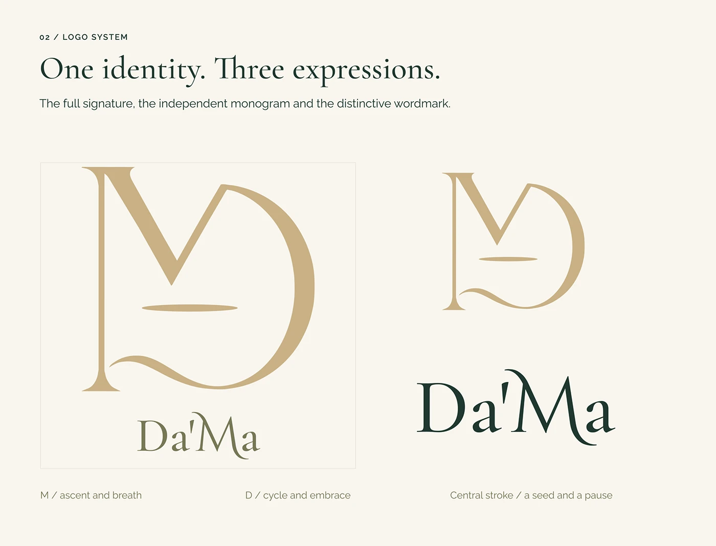 Da’Ma — Logo system