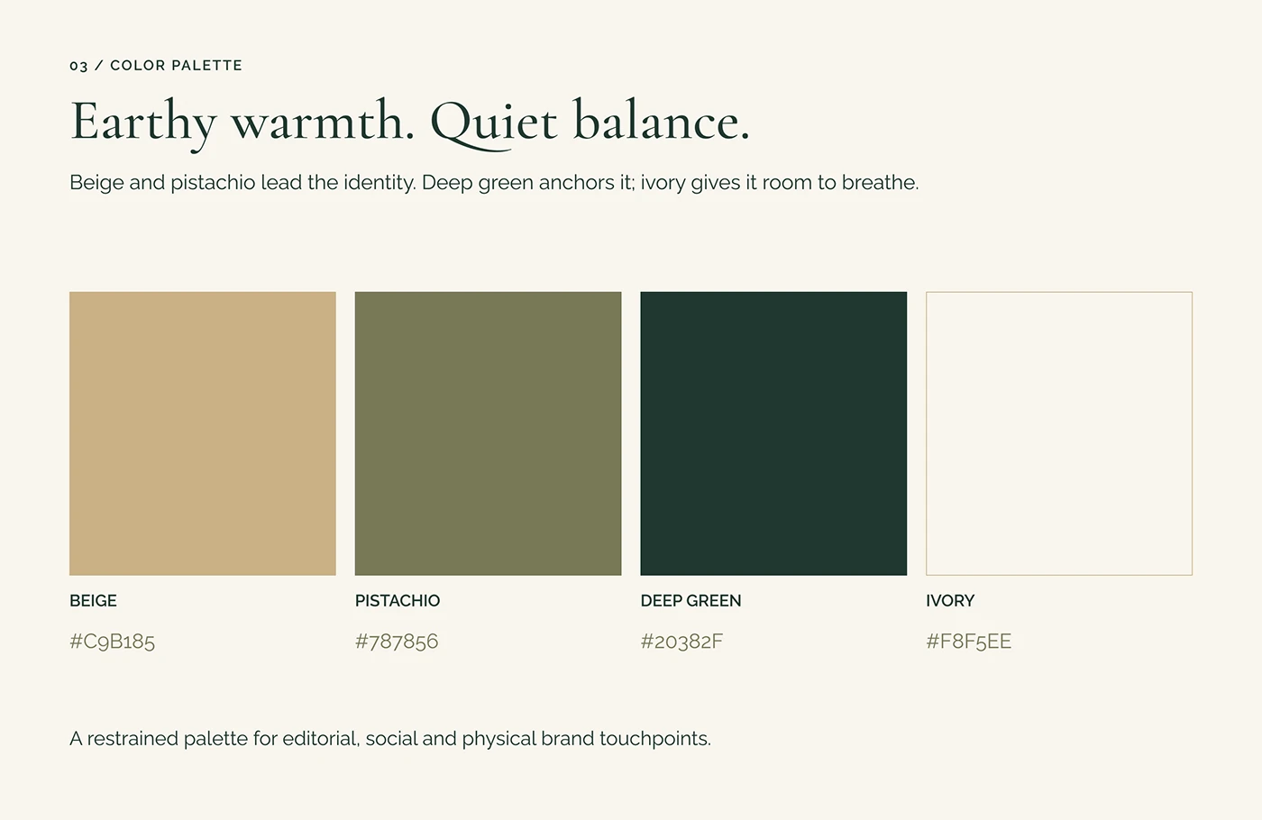 Da’Ma — Color palette