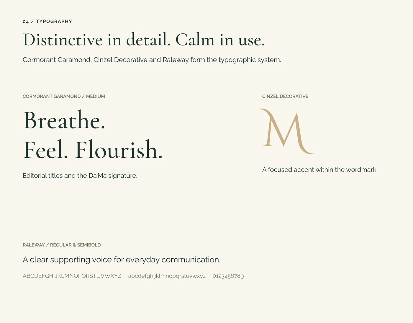 Da’Ma — Typography system