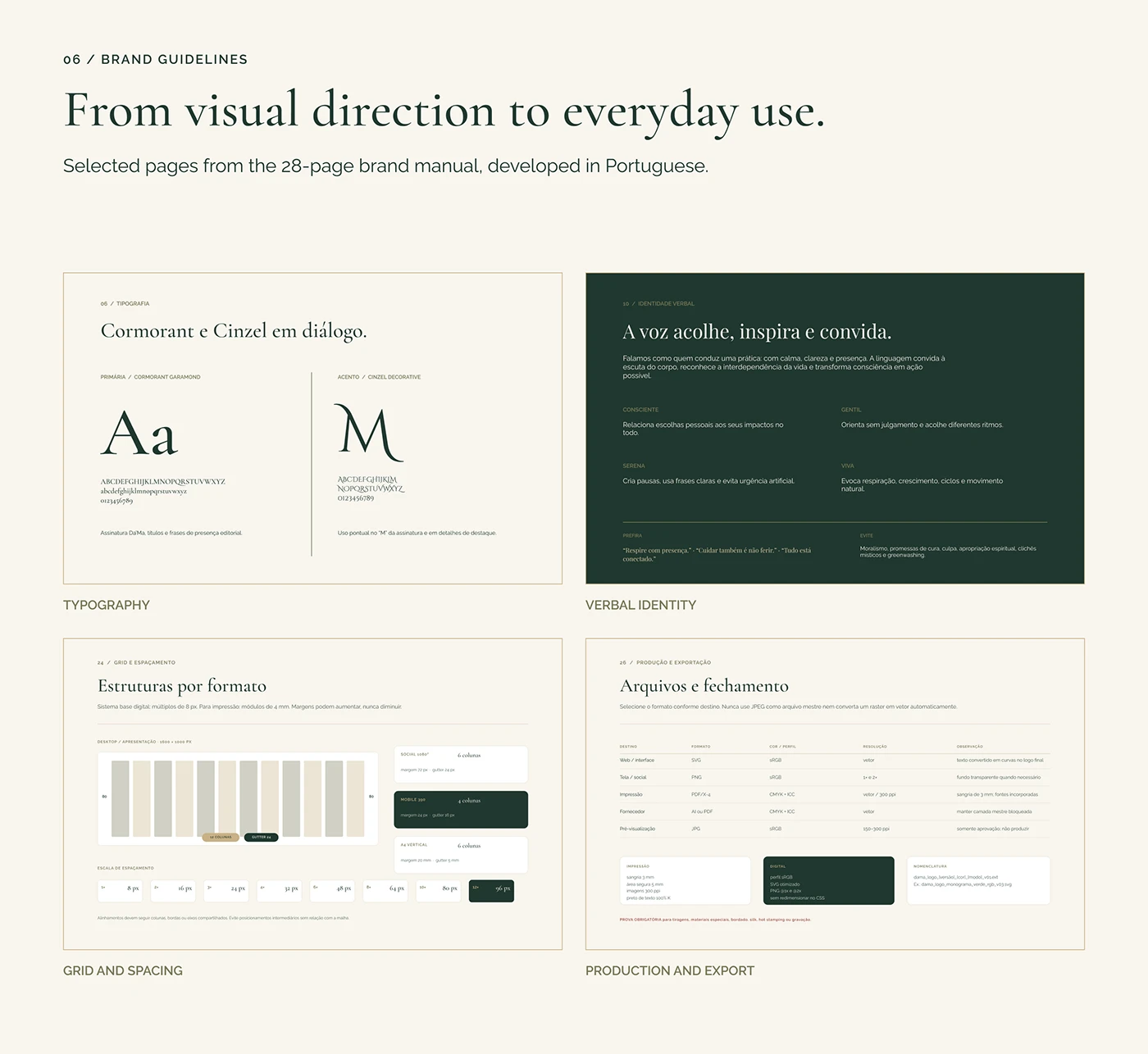 Da’Ma — Brand manual pages