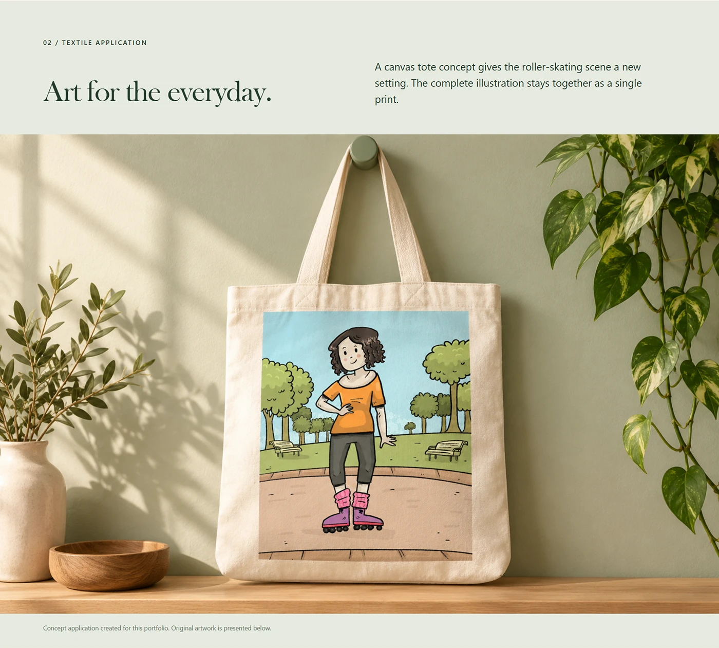 Illustrations — Tote bag concept