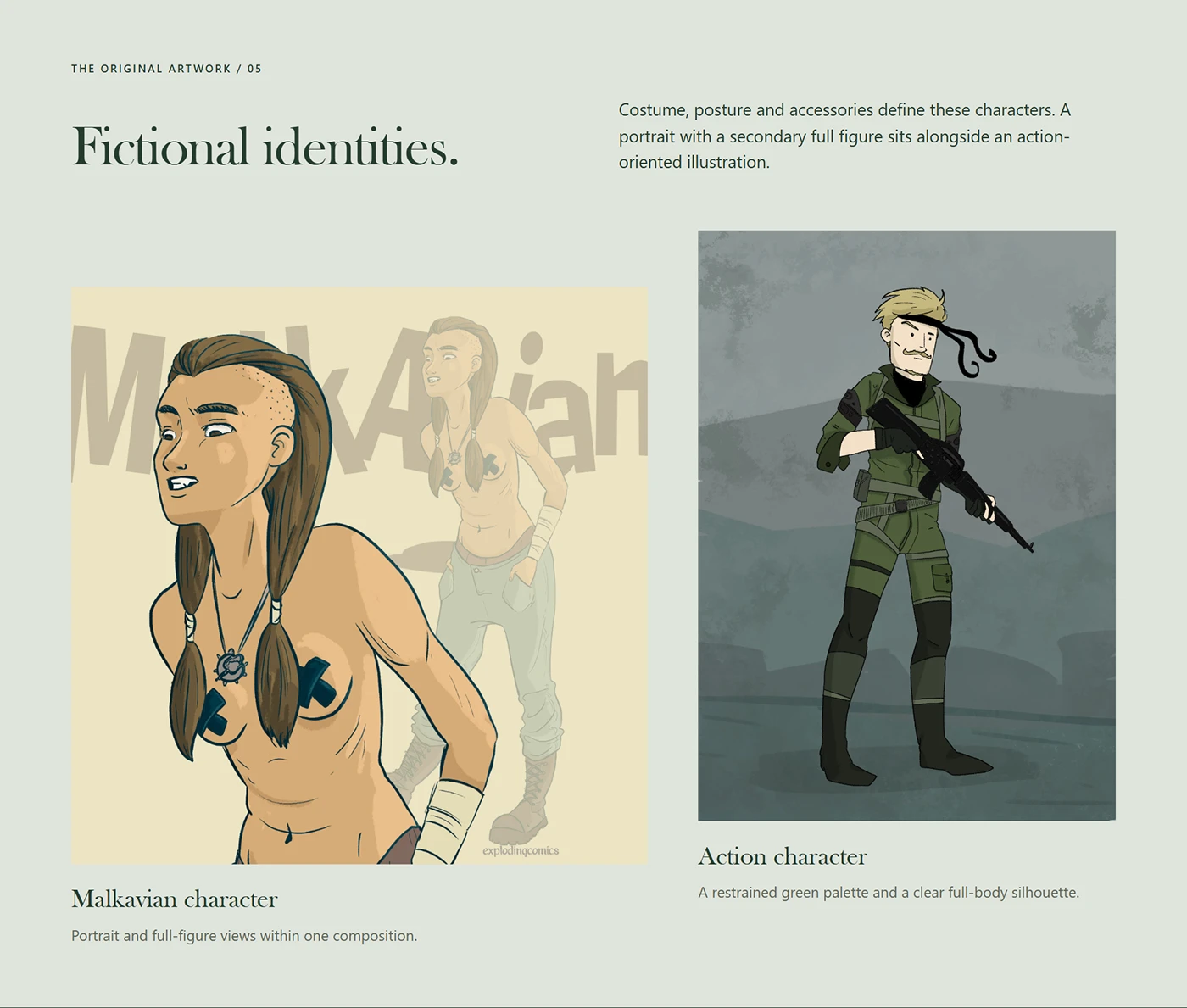 Illustrations — Fantasy characters